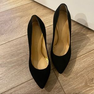 Charlotte Olympia Suede Heel Pumps